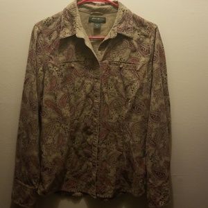 Eddie Bauers womens button down.